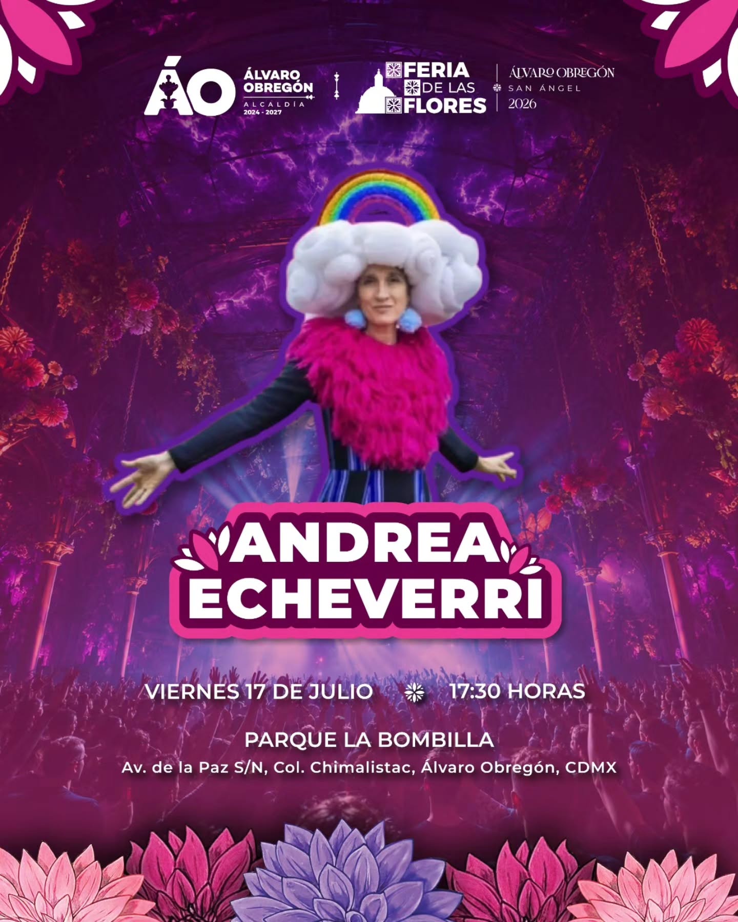 Andrea echeverri festival las flores