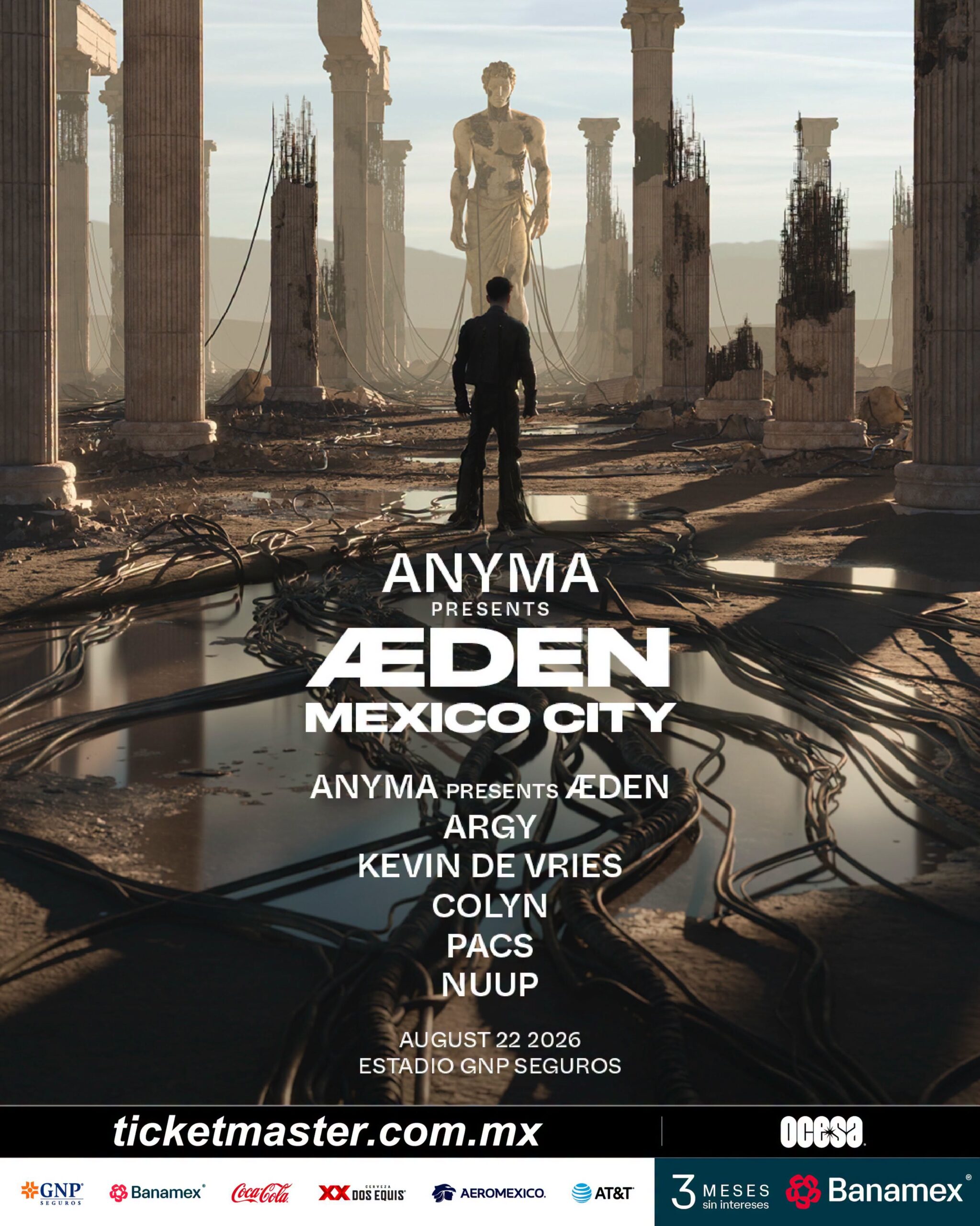 PRECIOS: Anyma 2026 expande su lineup