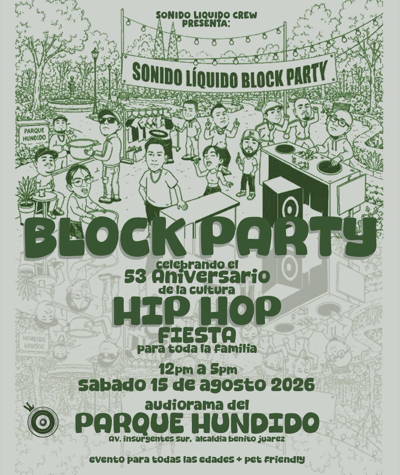 Block party parque hundido