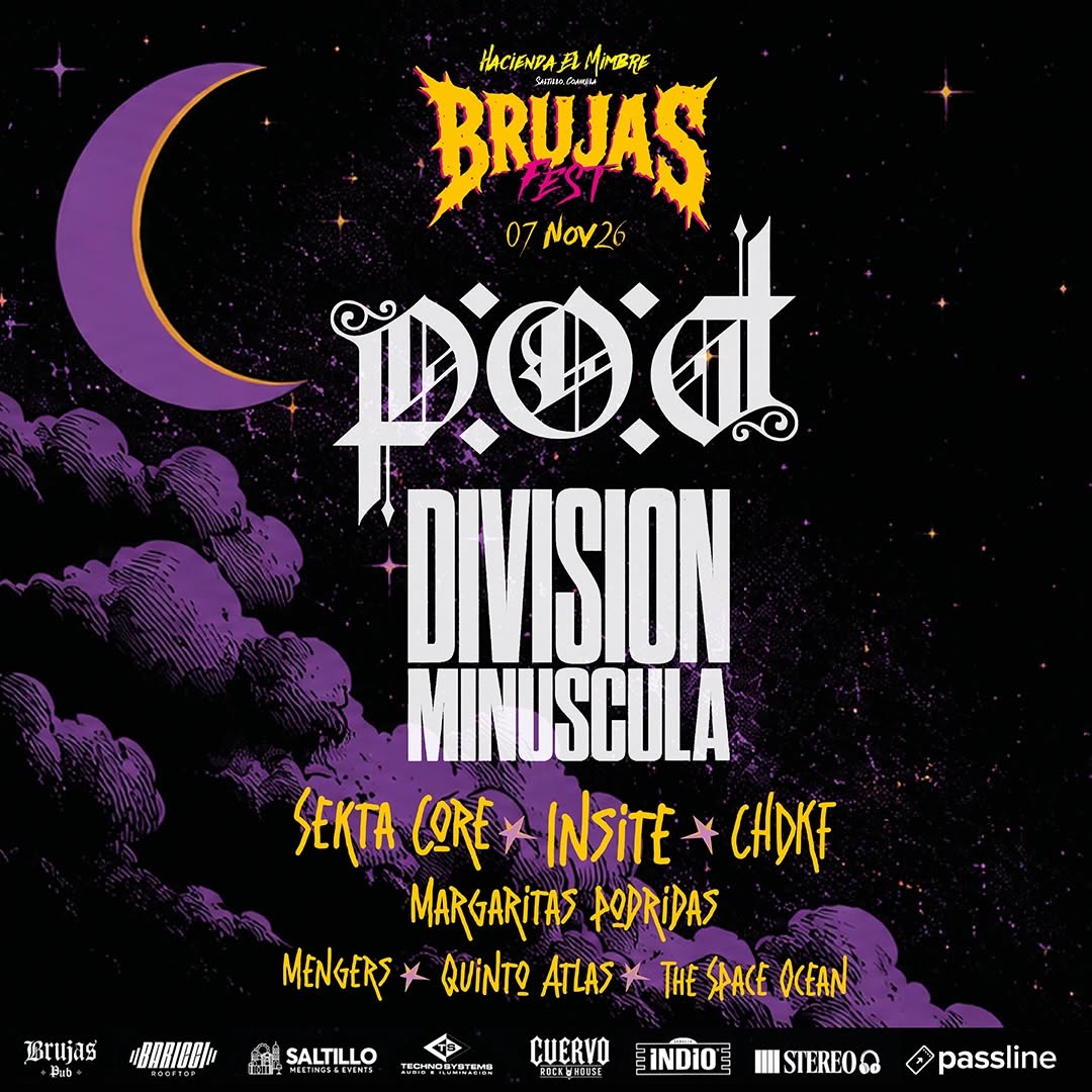 PRECIOS: Brujas Fest 2026 anuncia lineup