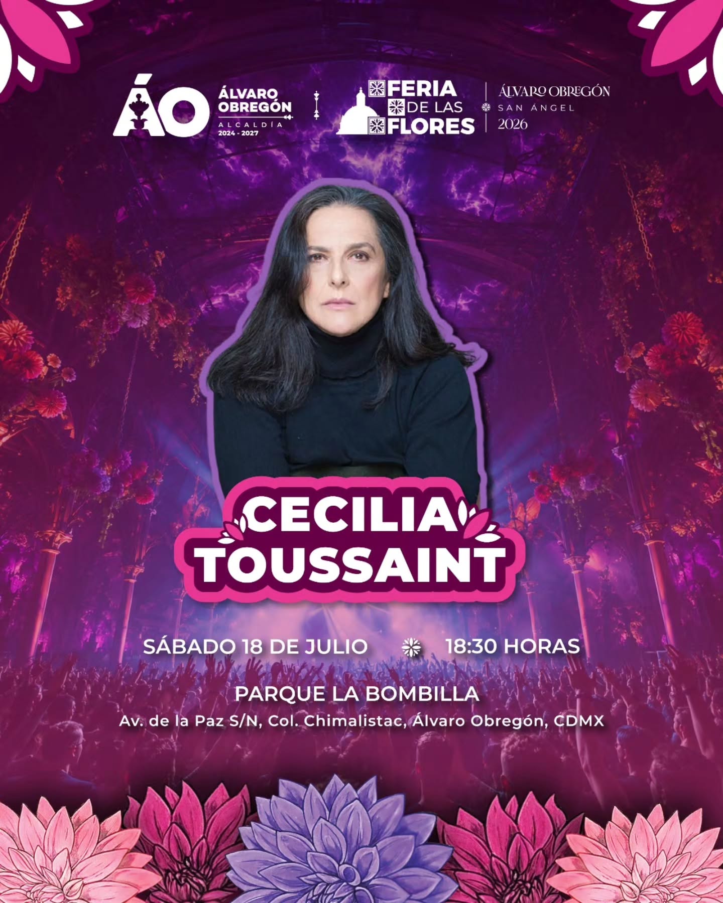 Cecilia festival las flores