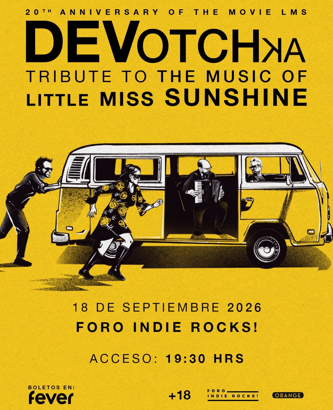 PRECIOS: DeVotchKa se presentará en el Foro Indie Rocks!