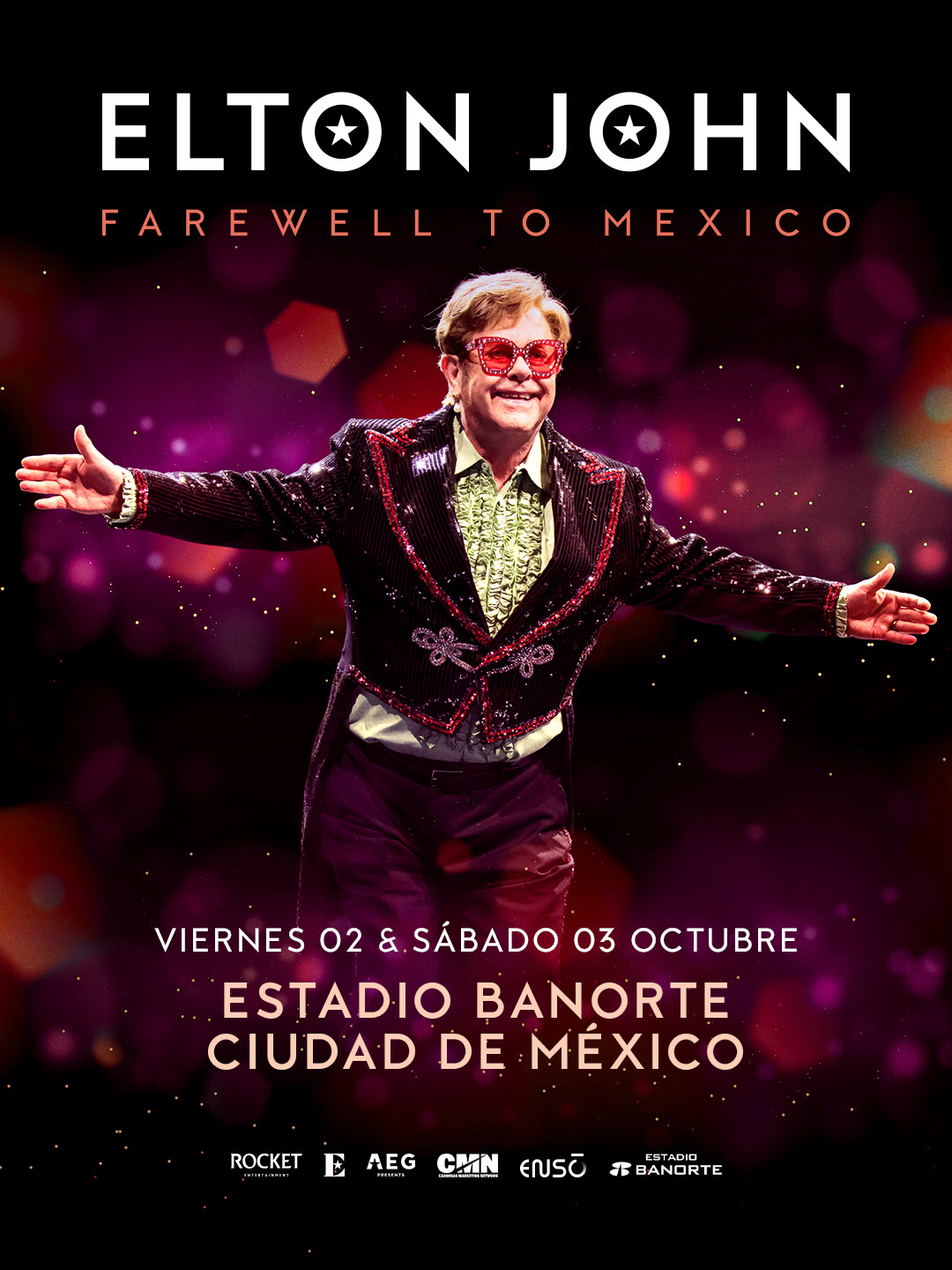 PRECIOS: Elton John se presentará en el Estadio Banorte