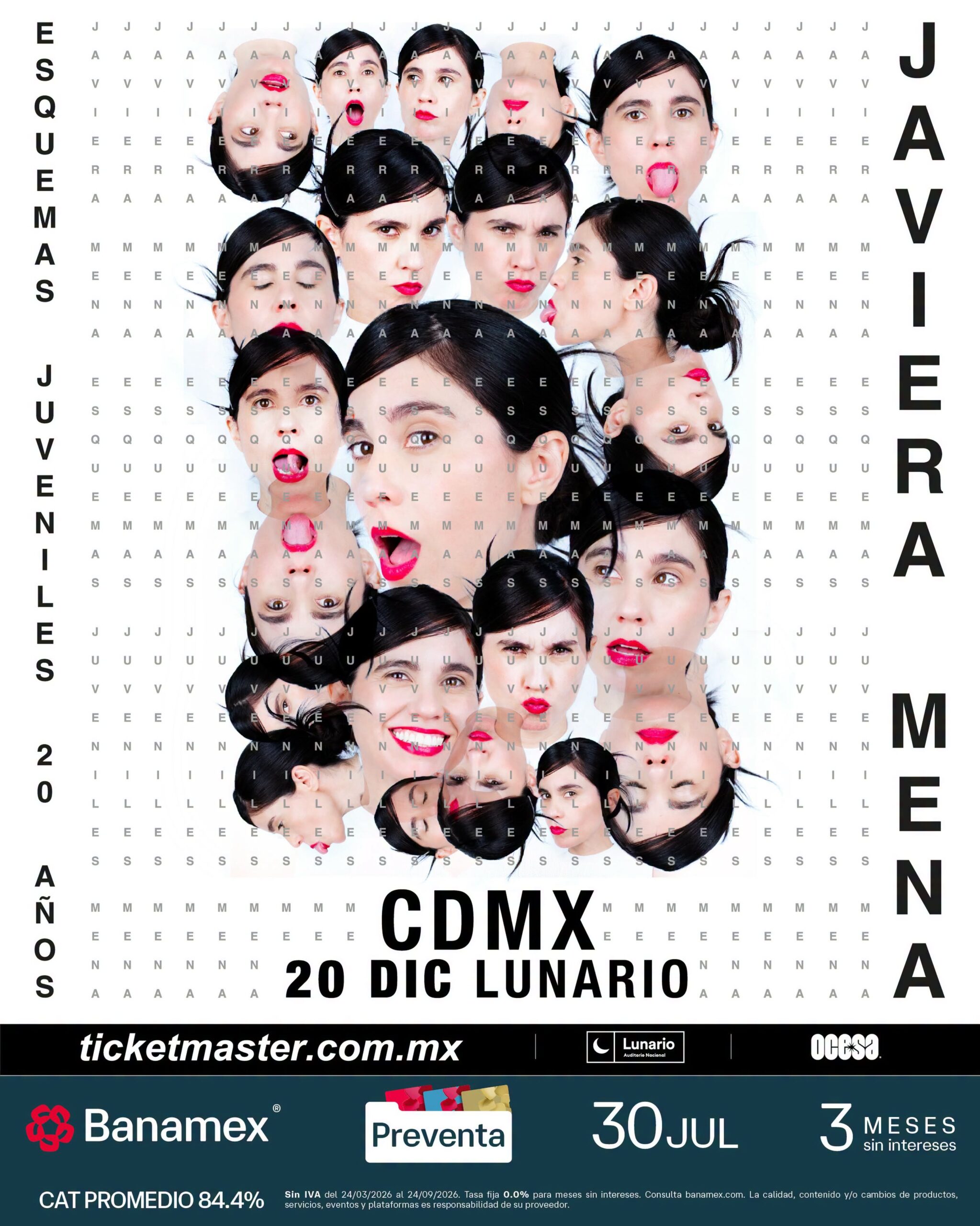 PRECIOS: Javiera Mena regresará al Lunario
