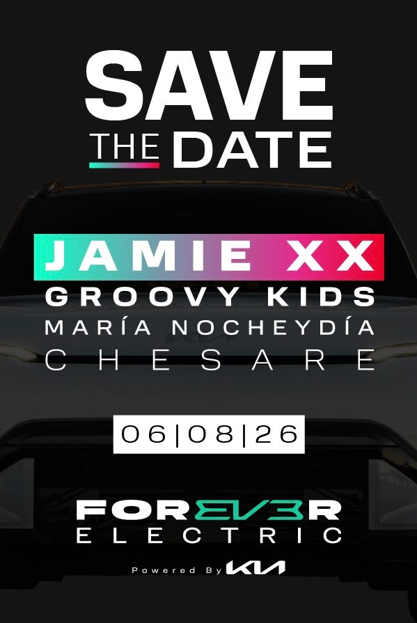 FOREV3R by Kia presenta a Jamie xx en CDMX