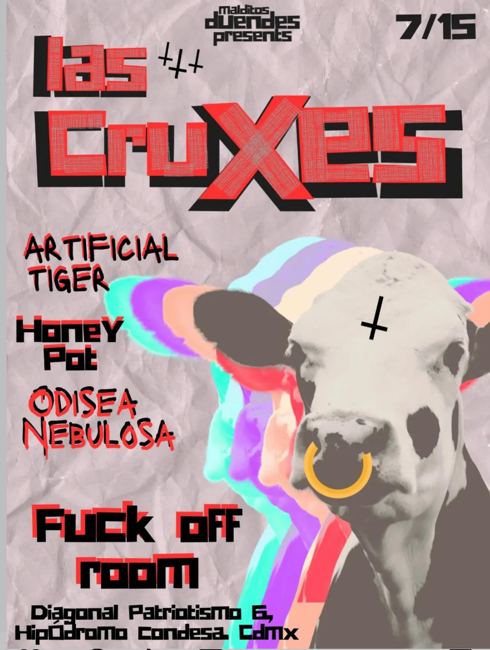 Las cruxes fuck off
