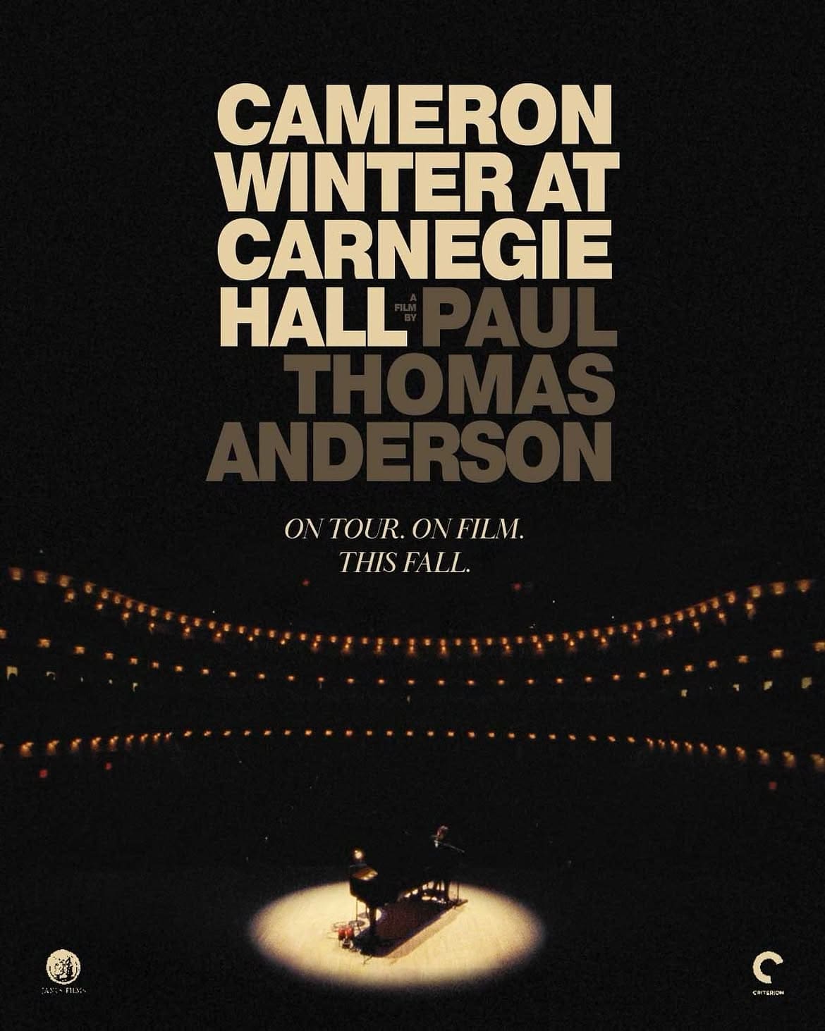 El show de Cameron Winter llega a la pantalla grande
