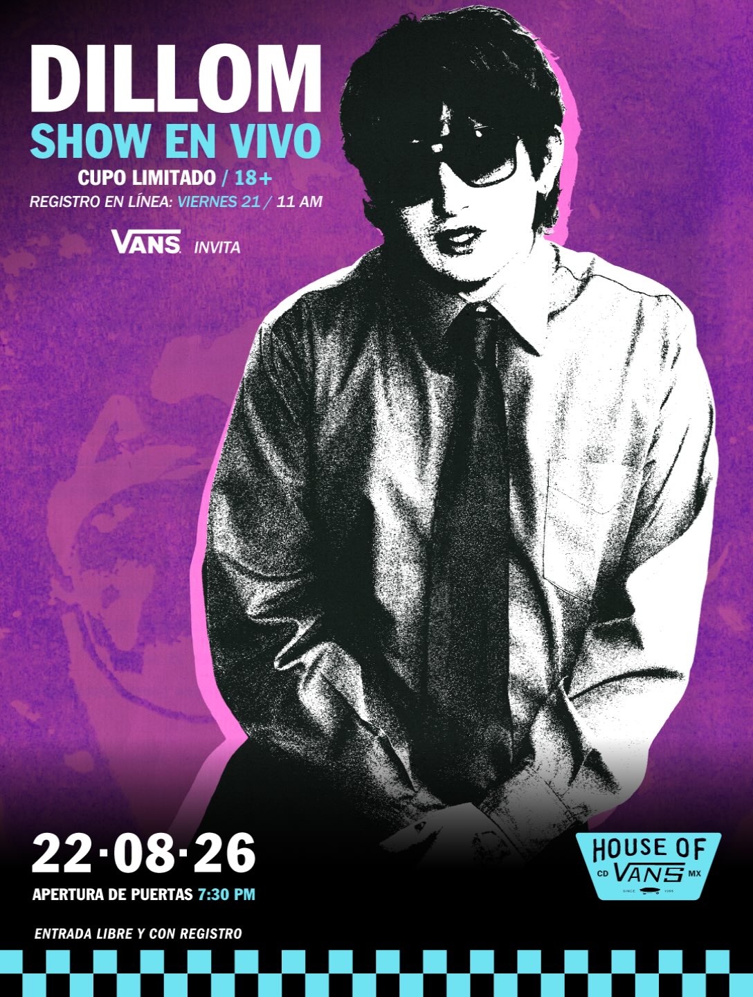 Dillom llegará a House of Vans