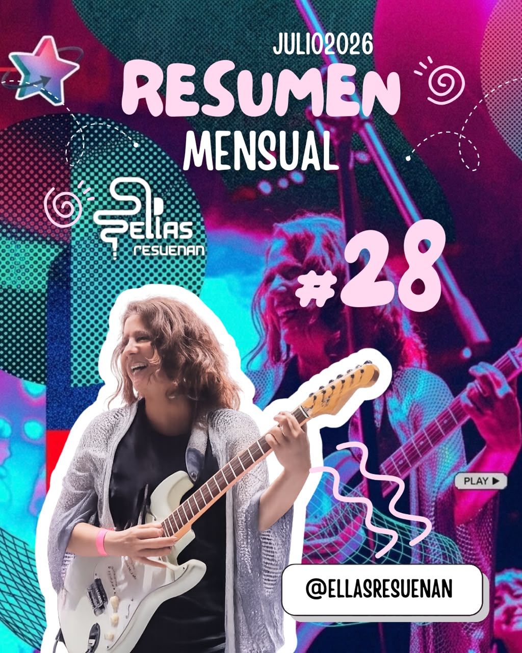 Ellas resuenan julio 2026