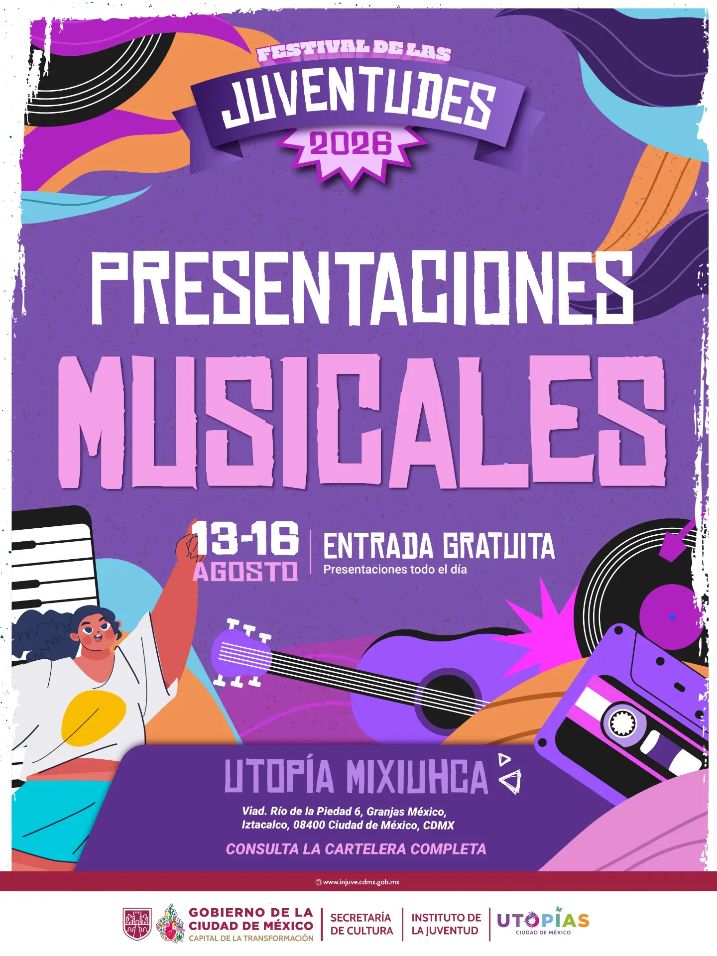 El Festival de las Juventudes 2026 anuncia lineup