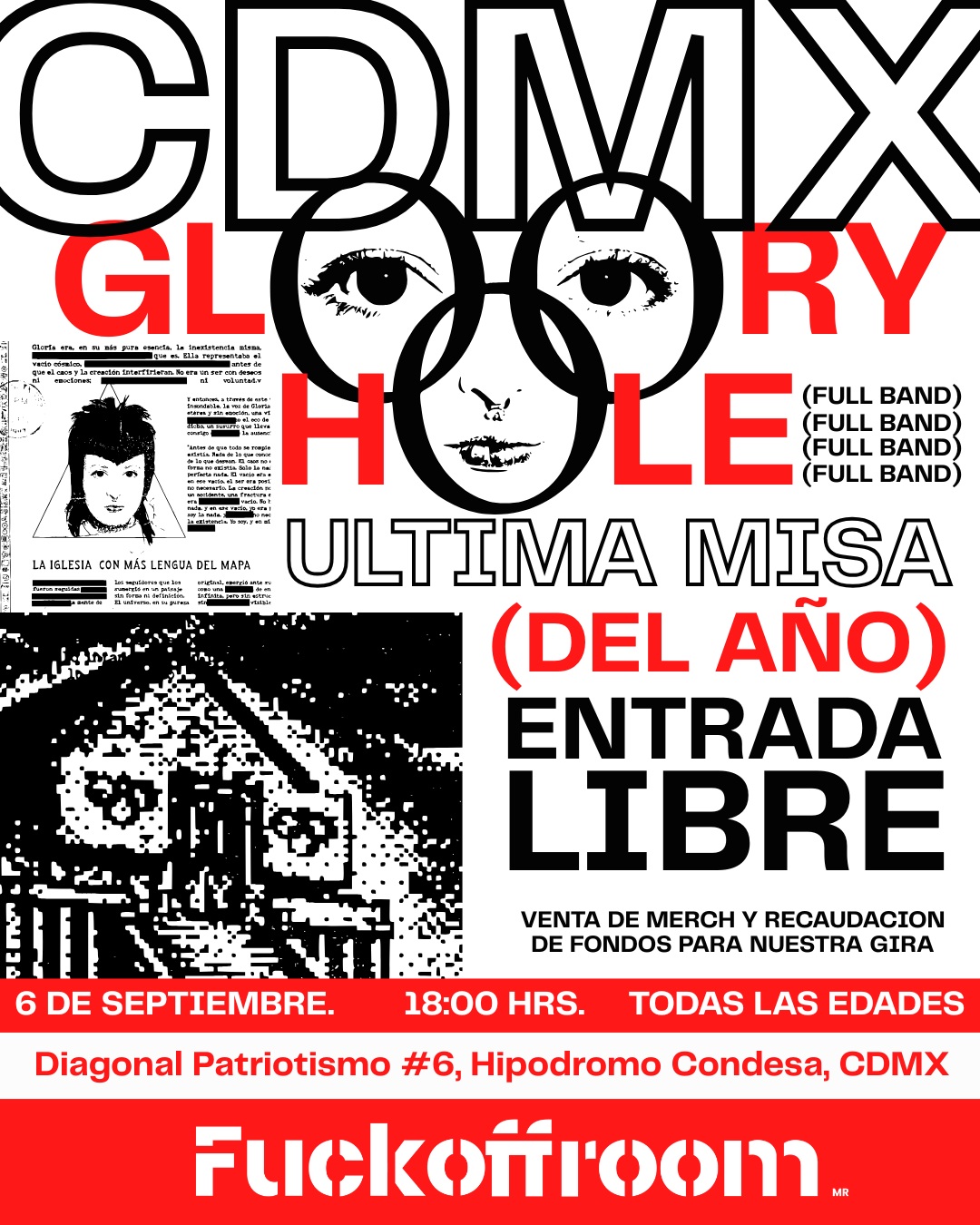 Gloory hole fuck off room