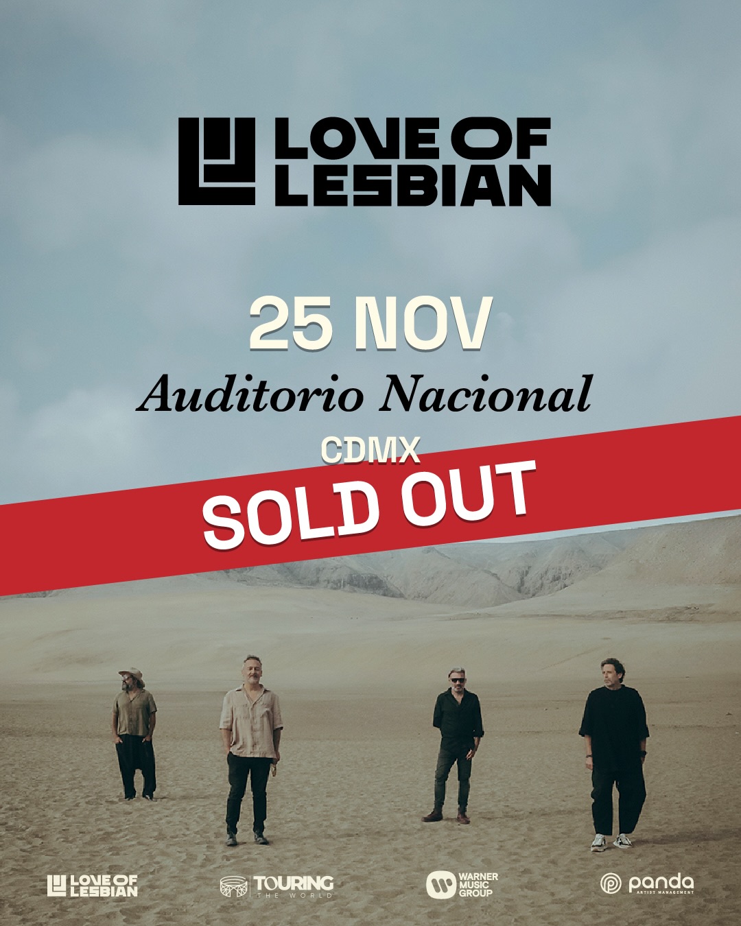 SOLD OUT: Love of Lesbian llegará al Auditorio Nacional