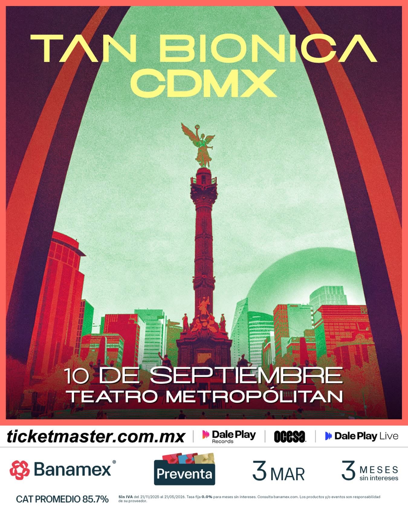 Tan bionica teatro metropolitan