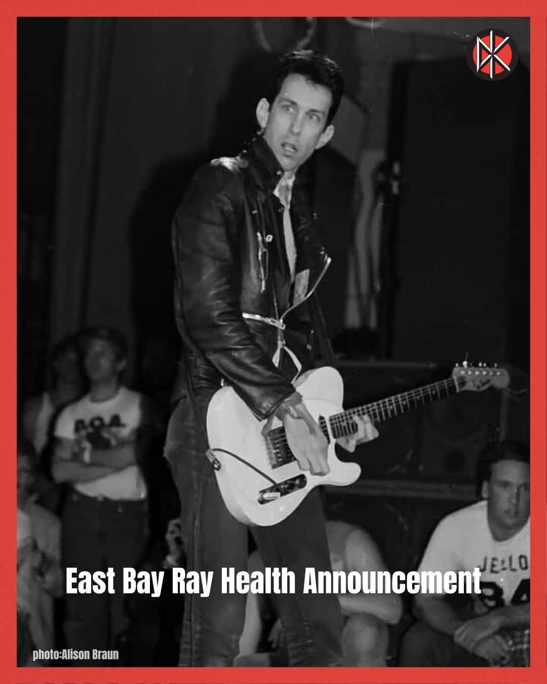 East Bay Ray de Dead Kennedys es diagnosticado con Parkinson