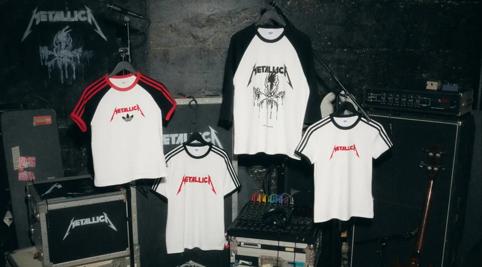 Metallica presenta una colección especial junto a adidas