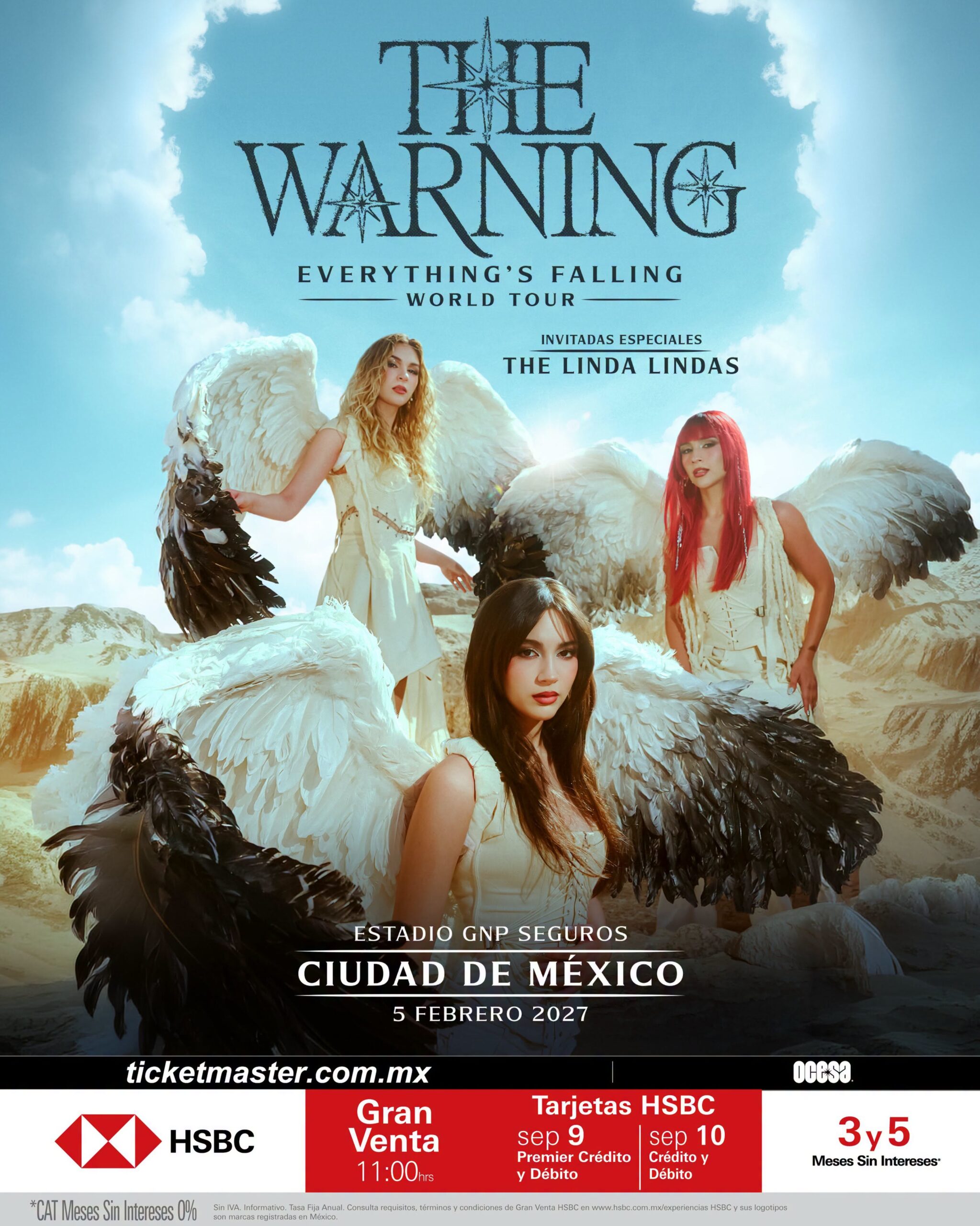 The warning estadio gnp seguros ok