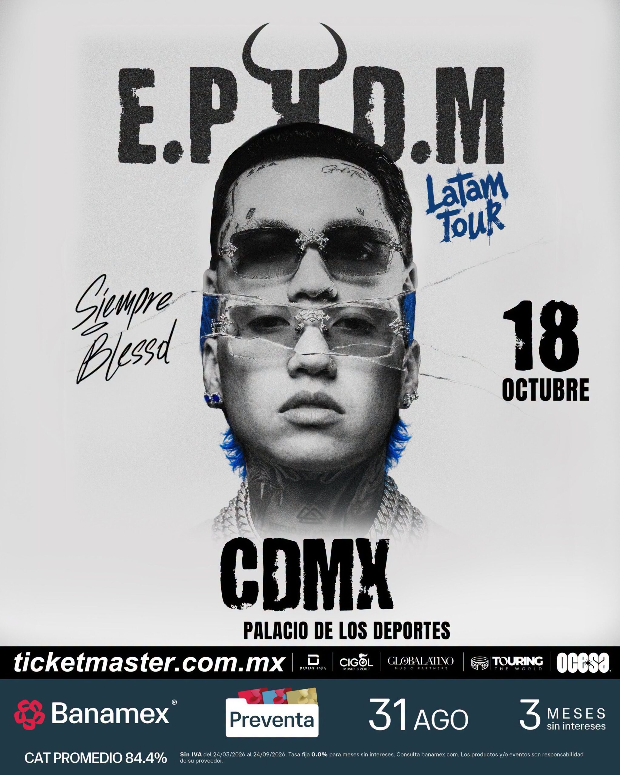 Blessd palacio de los deportes