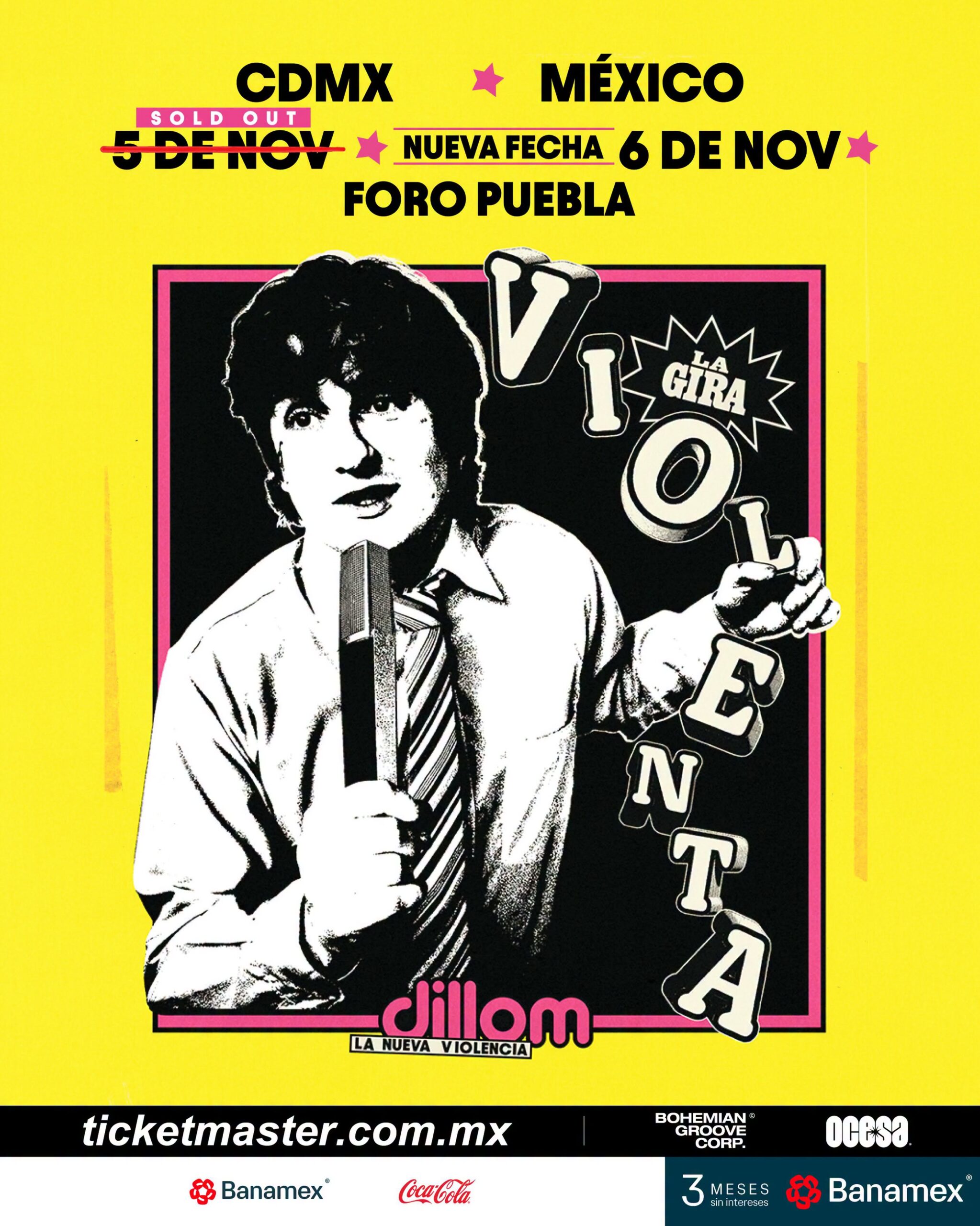Dillom nueva fecha foto puebla