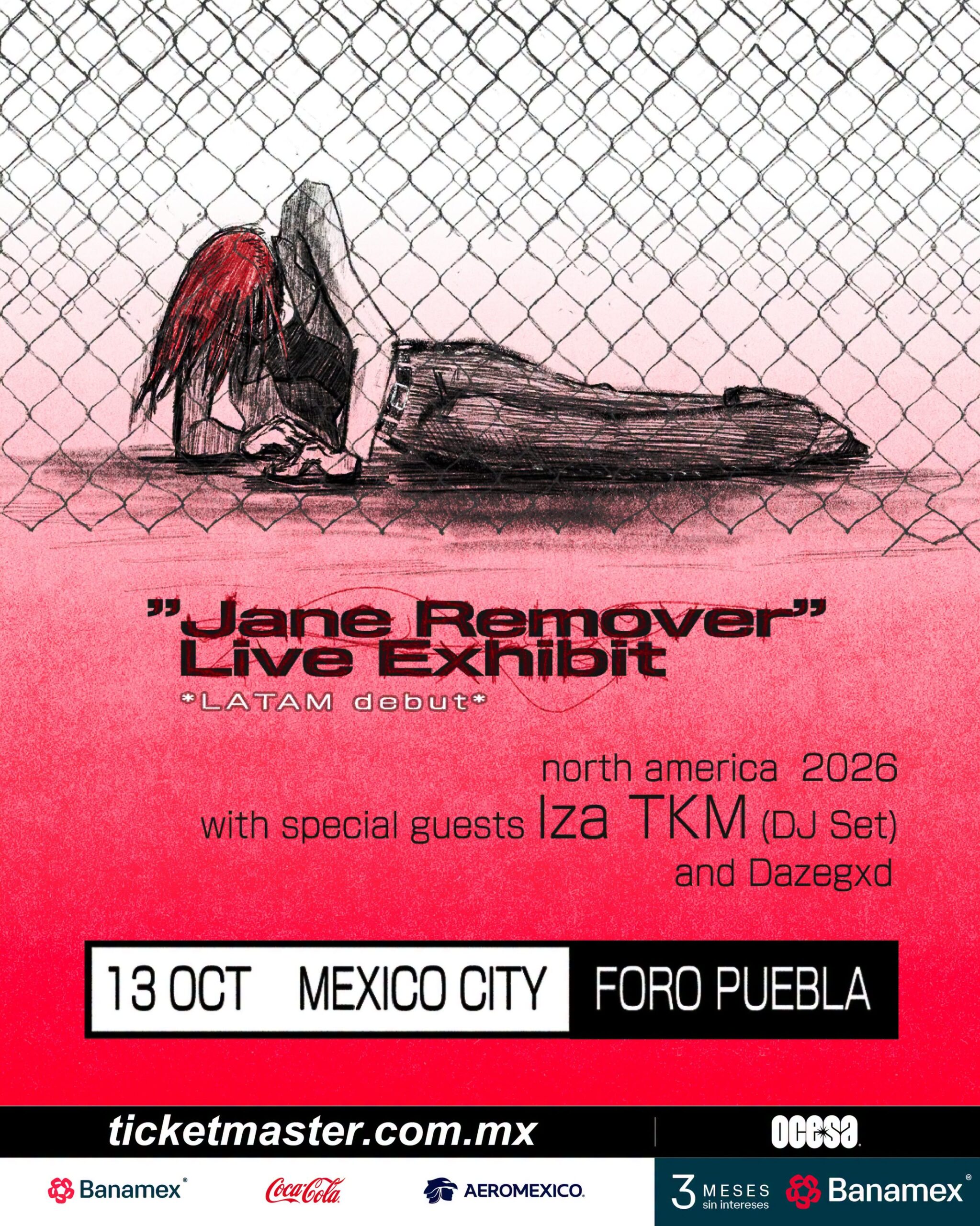 Jane remover live exhibit
