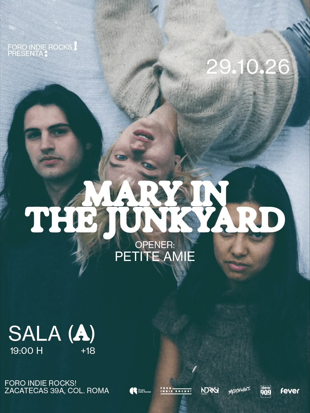 Mary in the Junkyard se presentará en el Foro Indie Rocks!