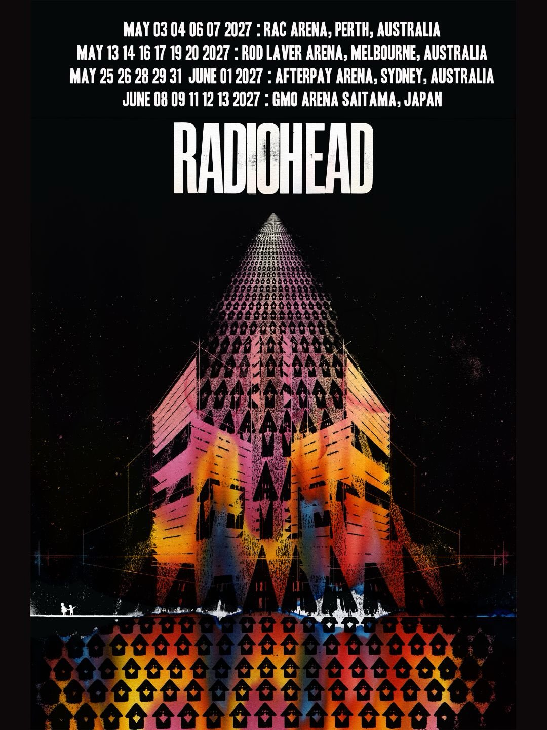 Radiohead regresa en 2027 con 21 shows