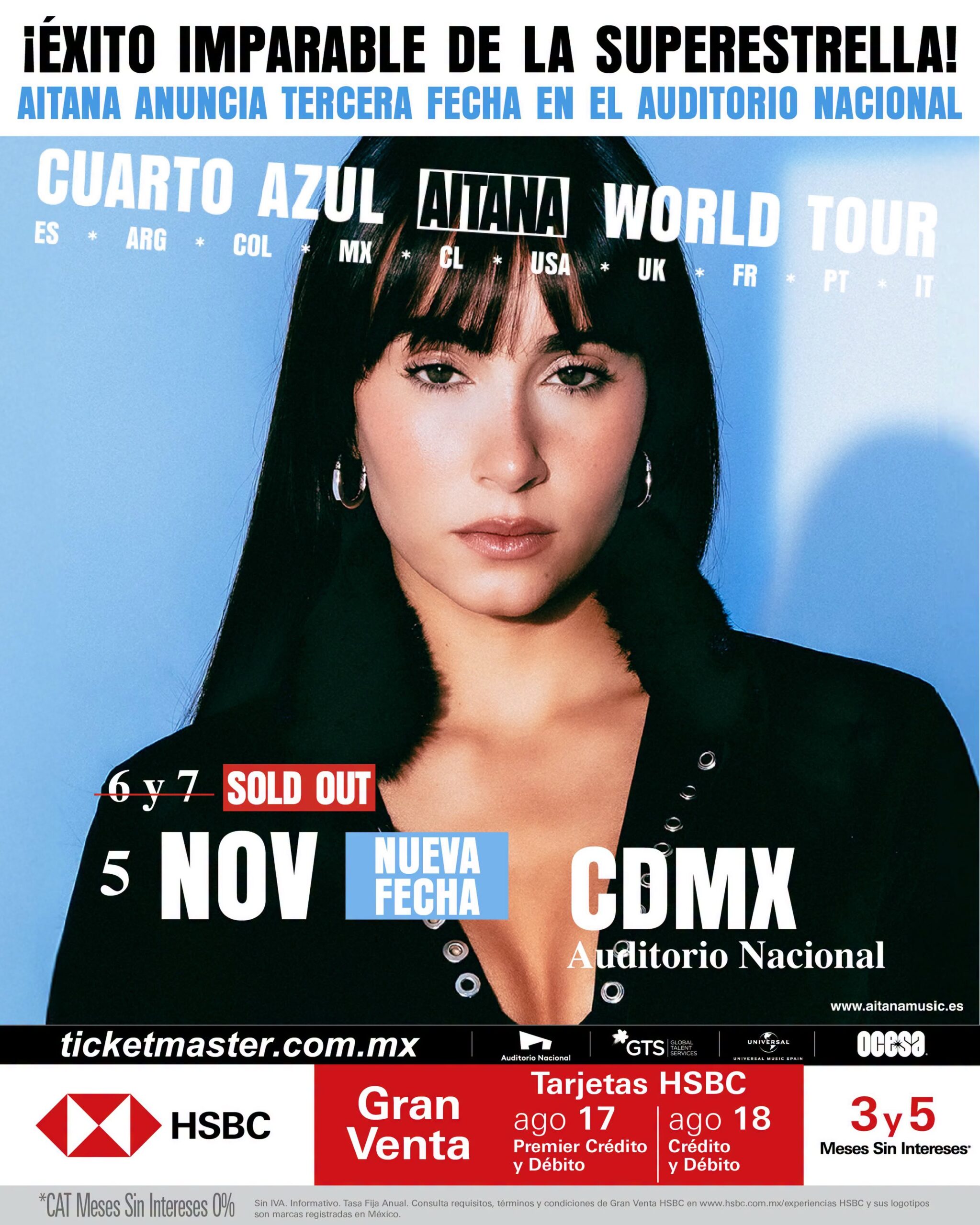 Aitana auditorio nacional