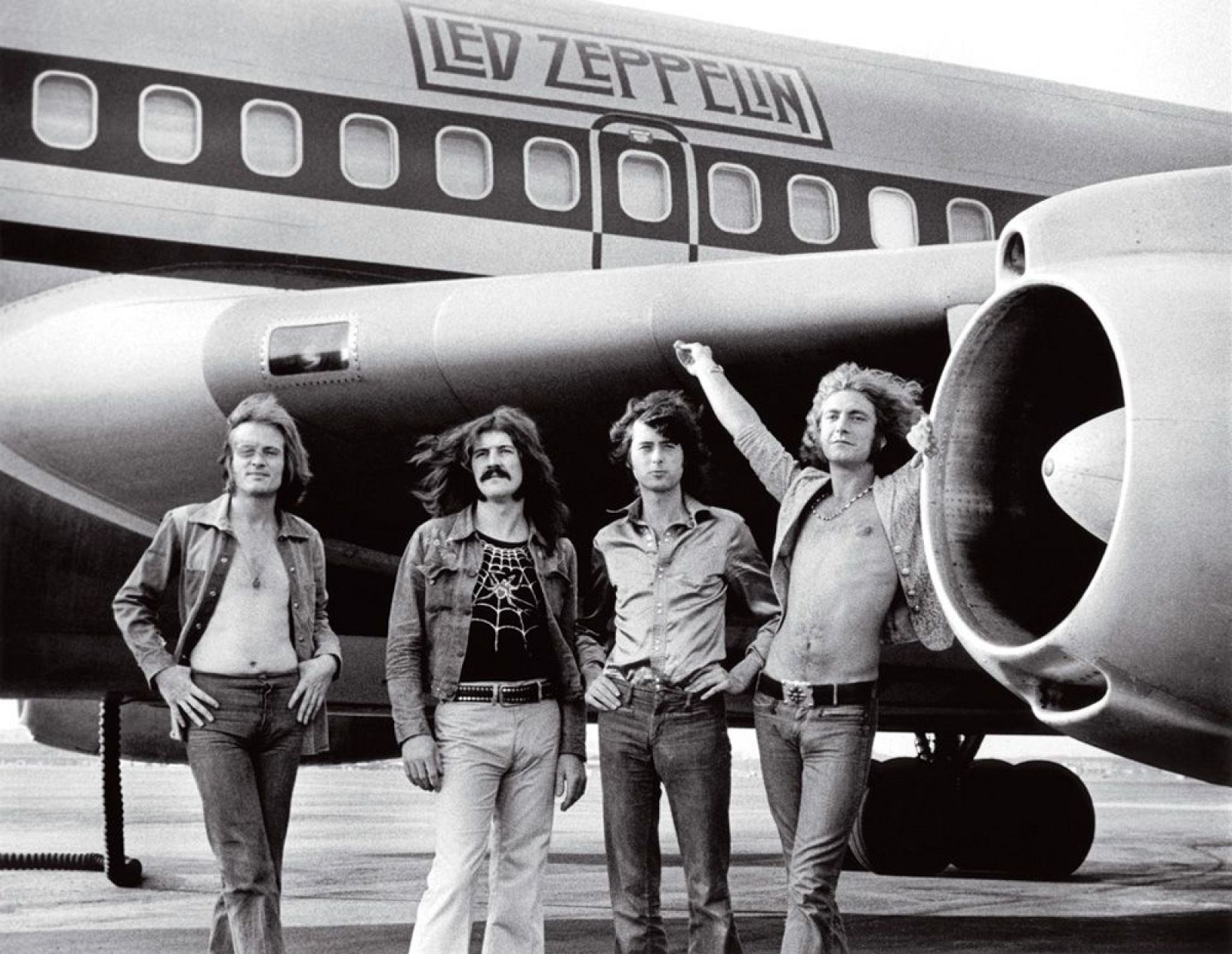 Descubren un raro sencillo de Led Zeppelin en un show de antigüedades