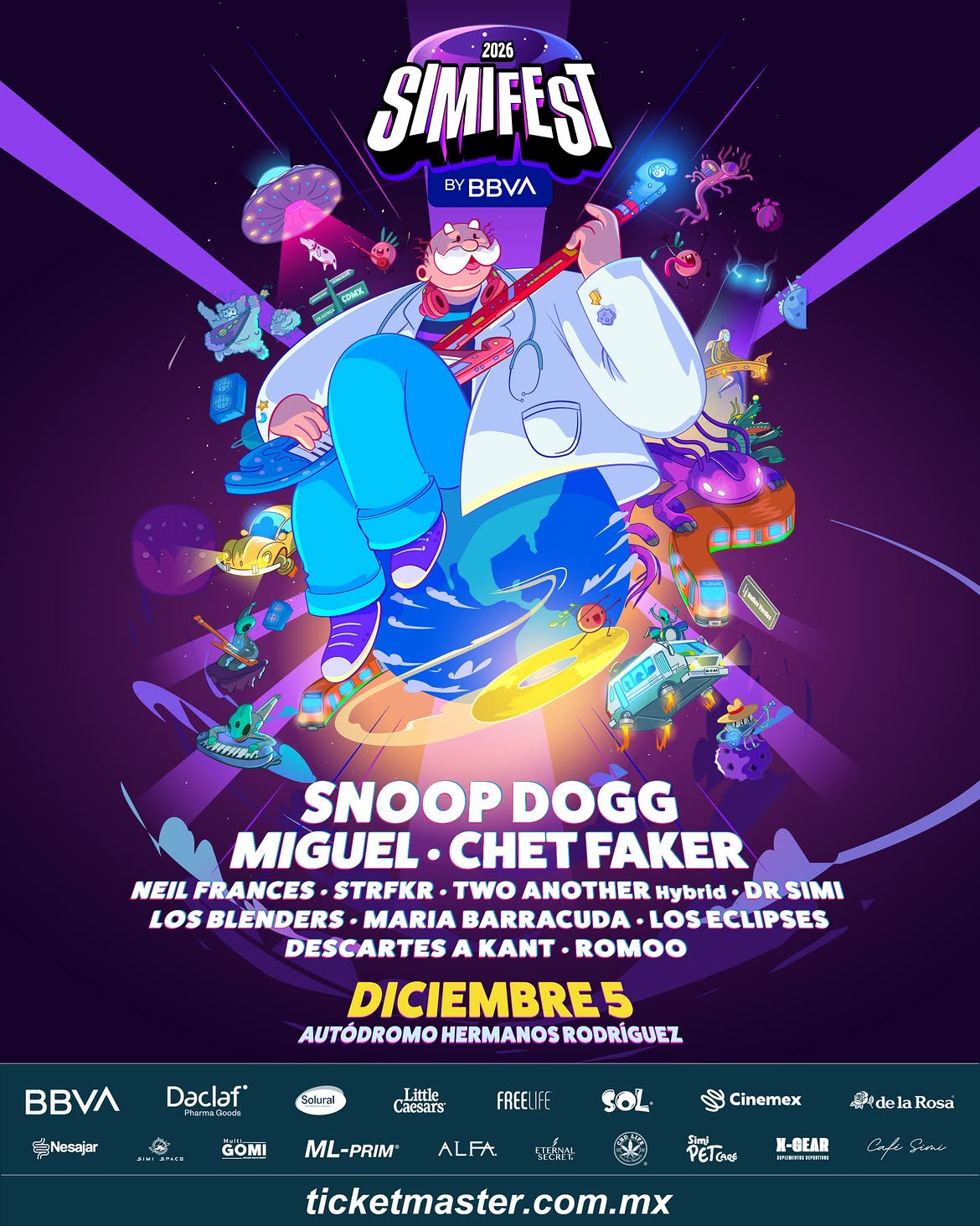 PRECIOS: Simi Fest 2026 revela lineup