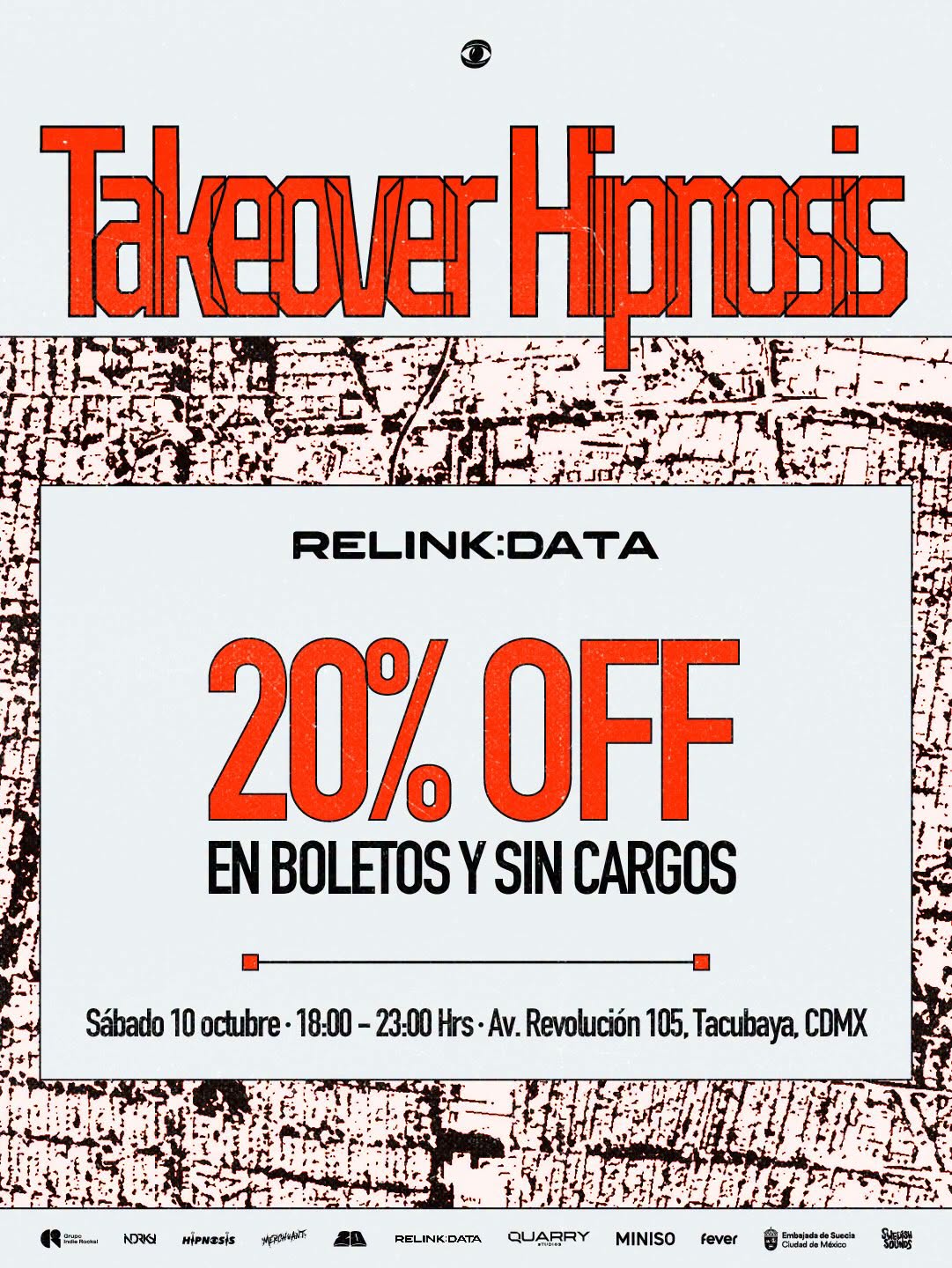 Festival Hipnosis Takeover en Relink:Data