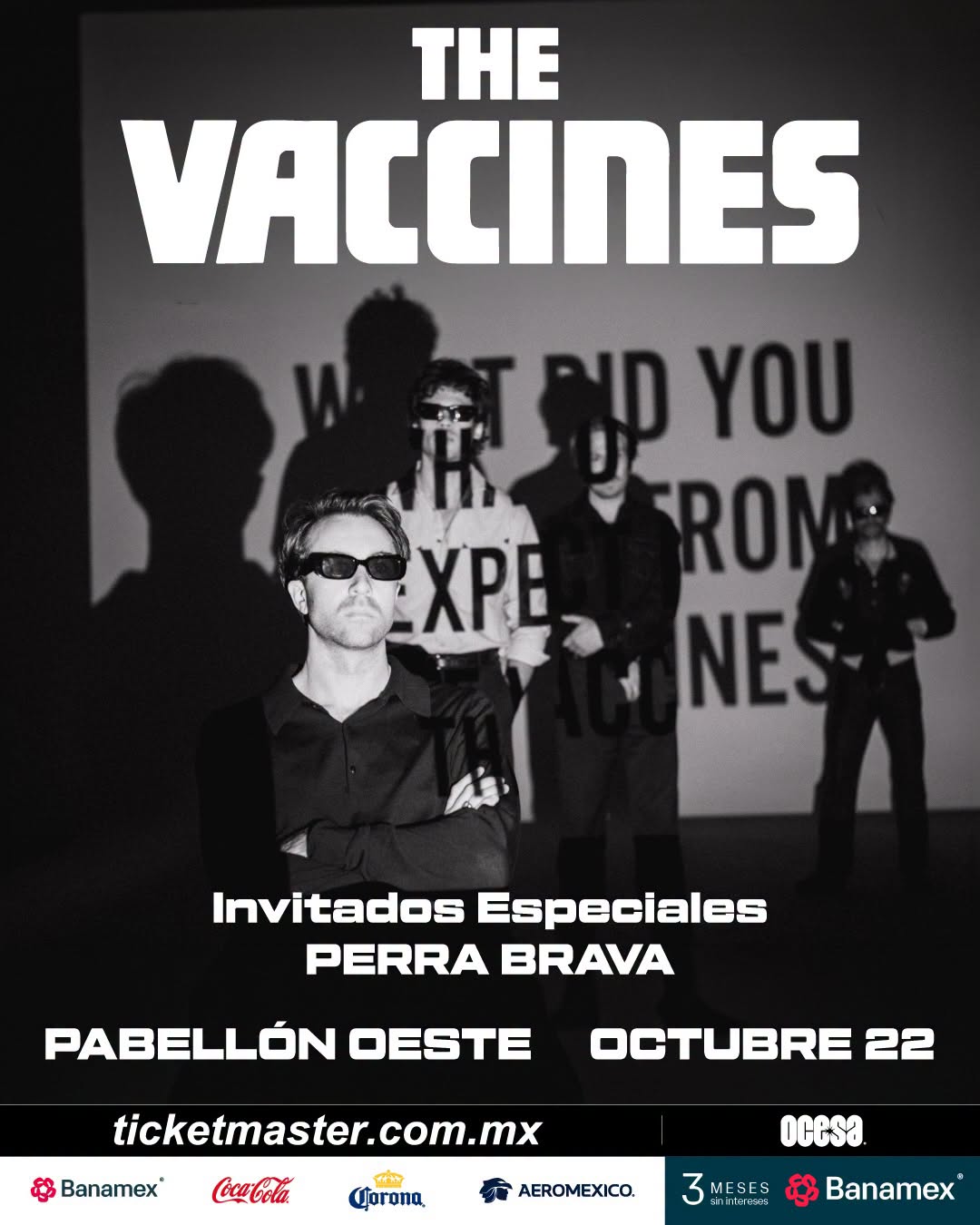 PRECIOS: The Vaccines llegará al Pabellón Oeste